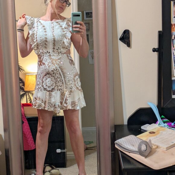 Fun, flirty, sequence dress - Picture 2 of 5